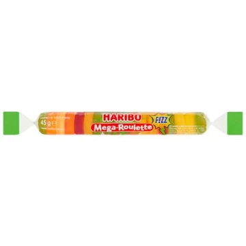 Haribo mega-roulette fizz gumicukor 45g