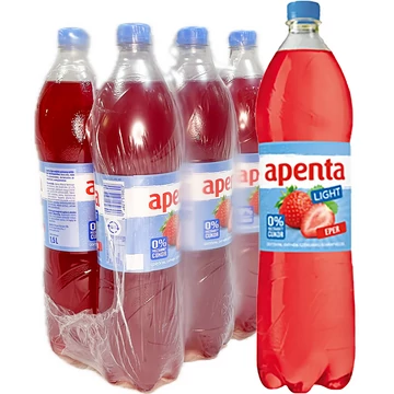 Apenta light eper ízesítésű enyhén szénsavas üdítőital 1,5L - csak egyedi szállítással vagy személyes átvétellel