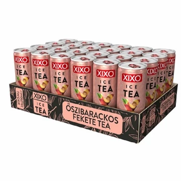Xixo Ice tea barackos jegestea 0,5L - csak egyedi szállítással vagy személyes átvétellel