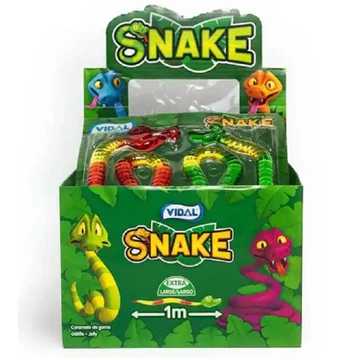 Vidal Snake jelly gumicukor 11x66g