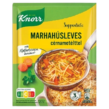 Knorr marhahúsleves cérnametélttel 76 g