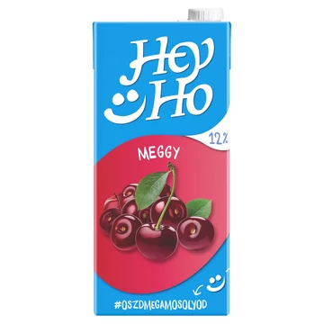 Hey-Ho meggyital 12% 1 l - csak egyedi szállítással vagy személyes átvétellel