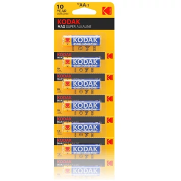 Kodak max alkáli ceruzaelem 1,5V AA 1db
