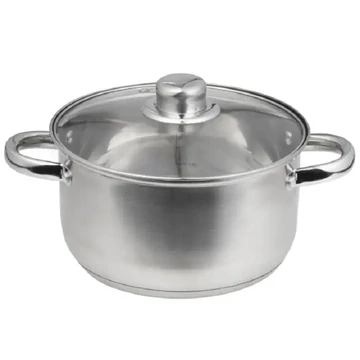 Domotti Rozsdamentes fazék fedővel 4,8L 22cm