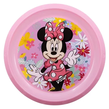 Műanyag tányér lapos Minnie Mouse QP2244
