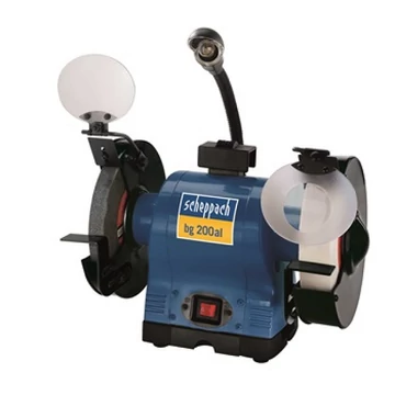 Scheppach bg 200 al kettős köszörű pro elektromos 230v (4903106901)
