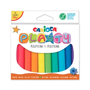 Színes modellező gyurma 10db-os szett - Carioca