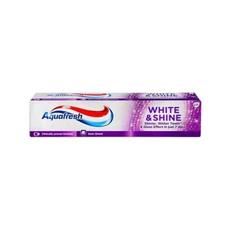 Aquafresh fogkrém white & shine 100ml