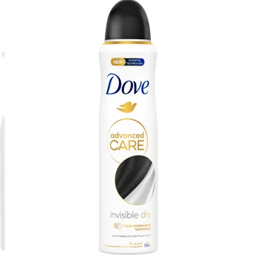 Dove Invisible Dry spray dezodor 150ml