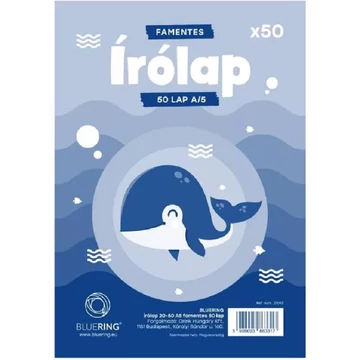 Famentes írólap A/5 20-50 P0018-0020