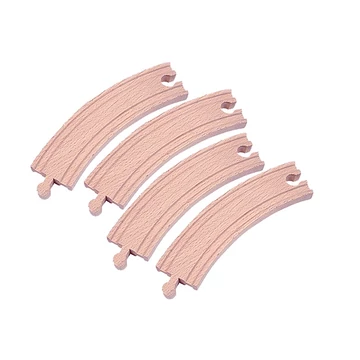 Fa hosszú íves vasúti sín 4db