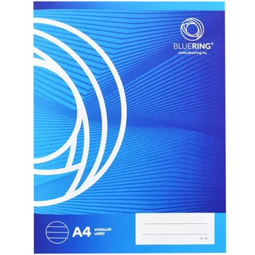 Vonalas füzet A/4 81-32