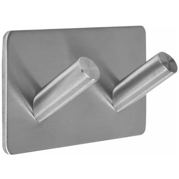 Fali akasztó öntapadós dupla Steely FALA (69373)