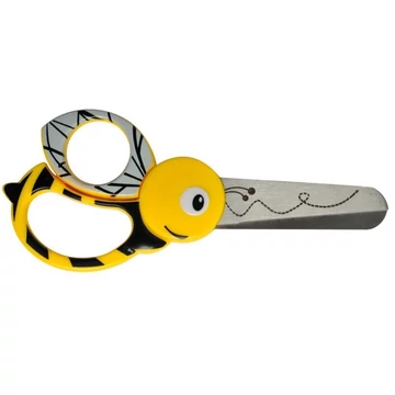 Fiskars gyermekolló (13 cm), méhecske (1003747)