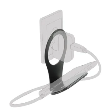 Delock Fekete mobiltelefontöltő tartó csatlakozóaljzathoz