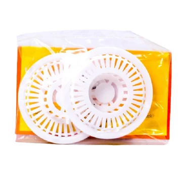 Lefolyószűrő 2db fehér kicsi