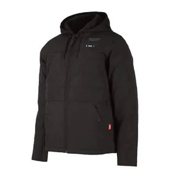 Milwaukee M12HPJBL2-0(L) Fűthető kabát Hibrid Pufi Fekete (4932480073)