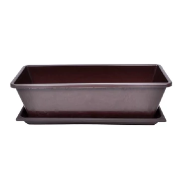 Balkonláda+alátét barna 40/38