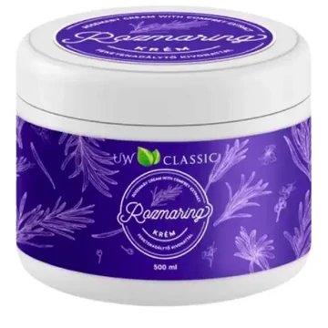 UW rozmaring krém feketenadálytő kivonattal 500ml