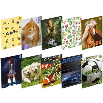 T-Creativ mintás felületű sima notesz A/6 40lapos 