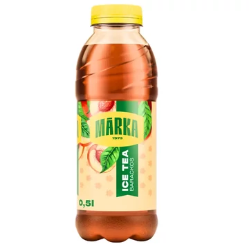 Márka őszibarackos ice tea 0,5L - csak egyedi szállítással vagy személyes átvétellel