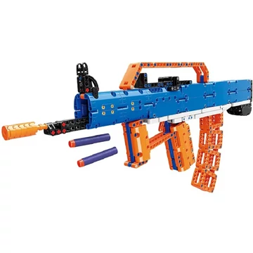 Type-95 játék gépkarabély puska – 10db szivacs tölténnyel | 528 db építőkocka | építőjáték | QMAN 52004