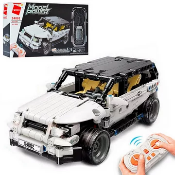 Tech SUV távirányítós építőjáték | 415 db építőkocka | építőjáték | QMAN 54002