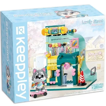 Husky gördeszka boltja | építőjáték | QMAN K28009