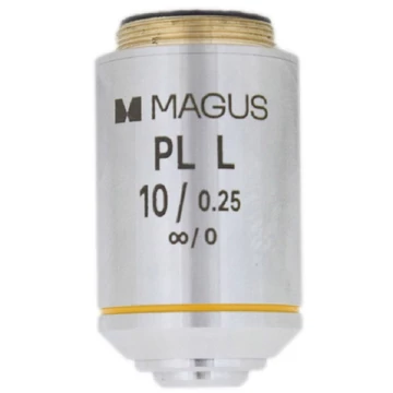 MAGUS 10PLL 10х/0,25 Plan H SzM 5,0 mm objektív mikroszkópokhoz - 84101