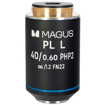 MAGUS 40HP 40х/0,60 Plan L phase PHP2 ∞/1,2 SzM 3,5 mm objektív mikroszkópokhoz - 83439