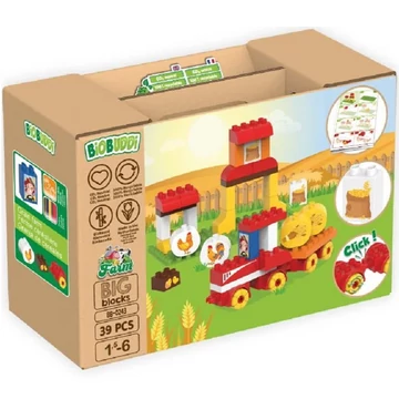 Gabonafarm | építőjáték | 38 db építőkocka | BiOBUDDi BB-0243