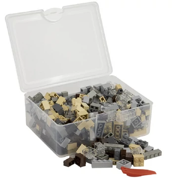 Vegyes építőkocka készlet (alapkockák) | építőkocka készlet | 300 db építőkocka | Q-BRiCKS®