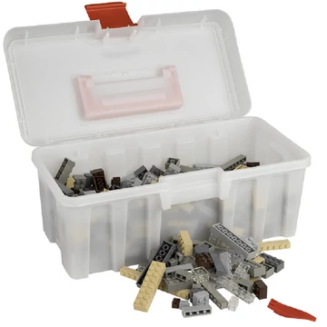 Vegyes építőkocka készlet különböző színekben (alapkockák) | építőkocka készlet | 500 db építőkocka | Q-BRiCKS®