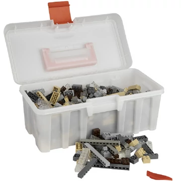 Vegyes építőkocka készlet anyag színekben (alapkockák) | építőkocka készlet | 650 db építőkocka | Q-BRiCKS®