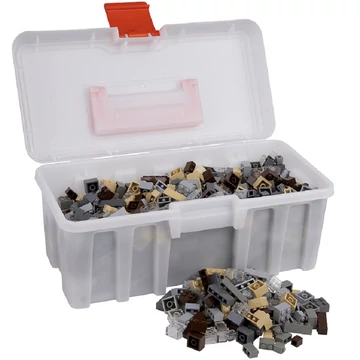 Vegyes építőkocka készlet különböző színekben (alapkockák) | építőkocka készlet | 750 db építőkocka | Q-BRiCKS®