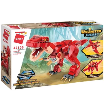 QMAN® 42106 - 3 az 1-ben Dinoszauruszok
