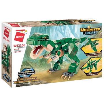 QMAN® W42106 - 3 az 1-ben Dinoszauruszok