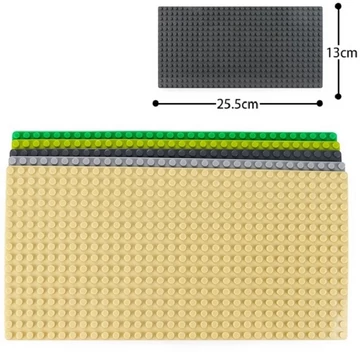 WANGE® 8805 | építőjáték alaplap | 16x32 bütyök  - Több színben - fehér