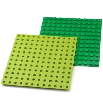 WANGE® 900 | építőjáték alaplap nagy méretű kockákhoz | 12x12 bütyök - Több színben - kék