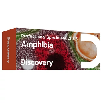 Discovery Prof DPS 5 mikropreparátum mintakészlet. „Kétéltűek” mikroszkópokhoz - 78413