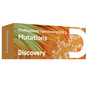 Discovery Prof DPS 5 mikropreparátum mintakészlet. „Mutációk” mikroszkópokhoz - 78411