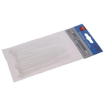 Kábelkötegelő 120 x 2,5 mm fehér (50 db) - 23850F