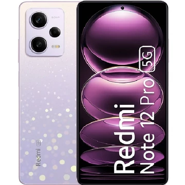 Xiaomi Redmi Note 12 Pro 5G Dual Sim 8GB RAM 256GB lila (purple) kártyafüggetlen okostelefon
