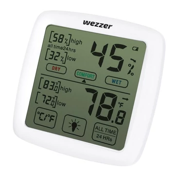 Levenhuk Wezzer Teo TH30 hőmérséklet- és páratartalom-mérő készülék - 81399