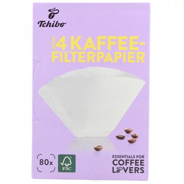 Eldobható Tchibo kávéfilter 80db-os