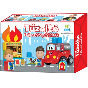Tűzoltó fejlesztő, építőjáték