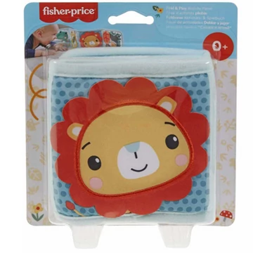 Fischer-Price: Puha kihajtogatható könyvecske - Mattel