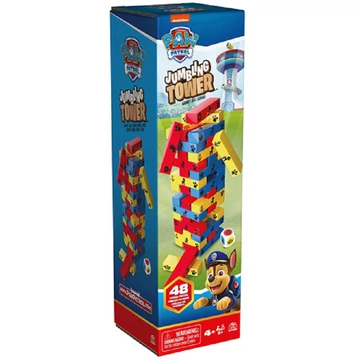 Mancs őrjárat: Színes toronyépítő jenga játék - Spin Master