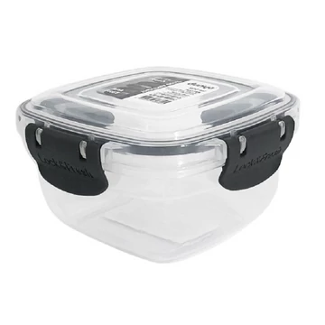 Szögletes patentzáras ételtároló 2400ml DÜ348