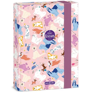 Ars Una: Doggy Friends füzetbox A/5